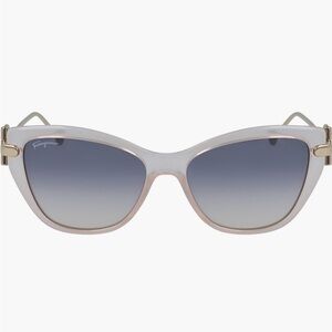 Salvatore Ferragamo Women's Sunglasses - Gray and Gold